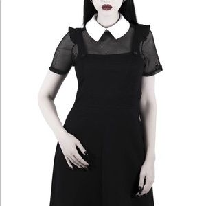 Killstar “JuJu” Pinafore Goth Dress NWT